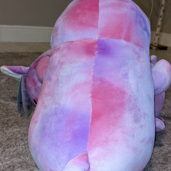 Hug Mees Squishmallow 20 Inch Alejandra Purple/Pink Tie Dye Bunny by KellyToy - Picture 3 of 8